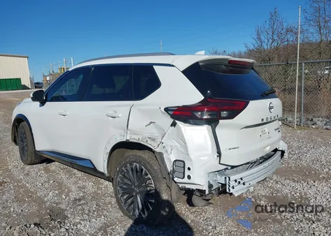 2024 Nissan Rogue Platinum Intelligent Awd из США, поврежденный, VIN JN8BT3DD3RW452036